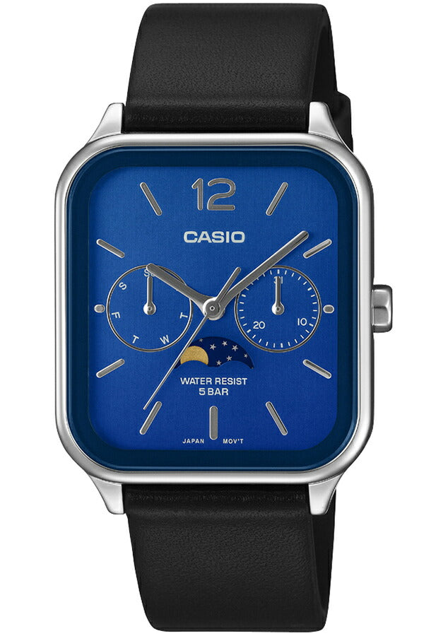 カシオ コレクション 角型 ムーンフェイズ MTP-M305D-1AJF メンズ
