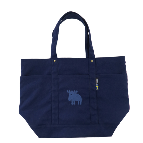 moz（モズ） トートバッグ 帆布 デニム トート LLサイズ B4 キャンバス