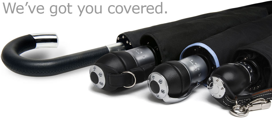 ダベック ソロ 自動開閉式 折りたたみ傘 生涯保証付 ブラック黒