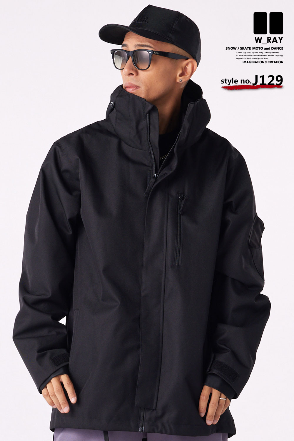 リアリズム スノーボード ウェア メンズ レディース ジャケット スノボ