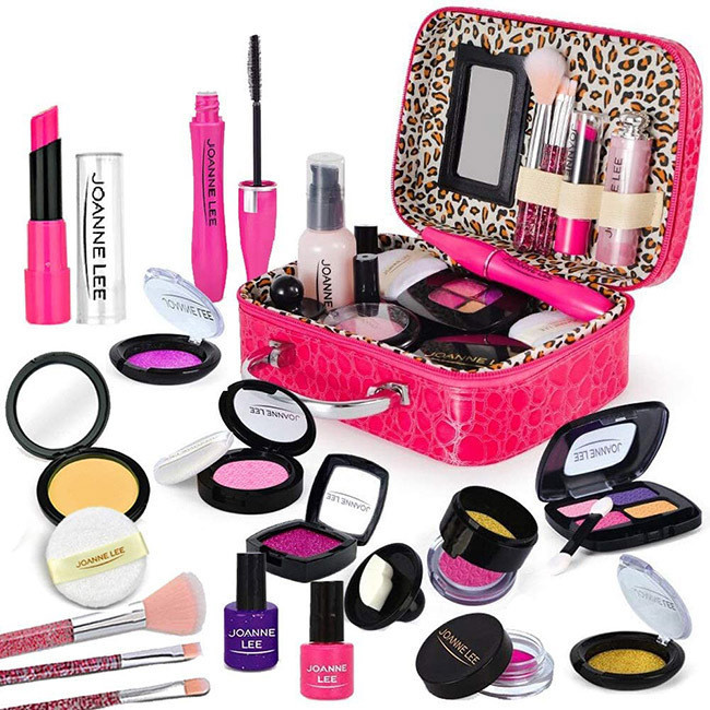 メイクアップセット お化粧セット 子供用 女の子 21点豪華セット 収納