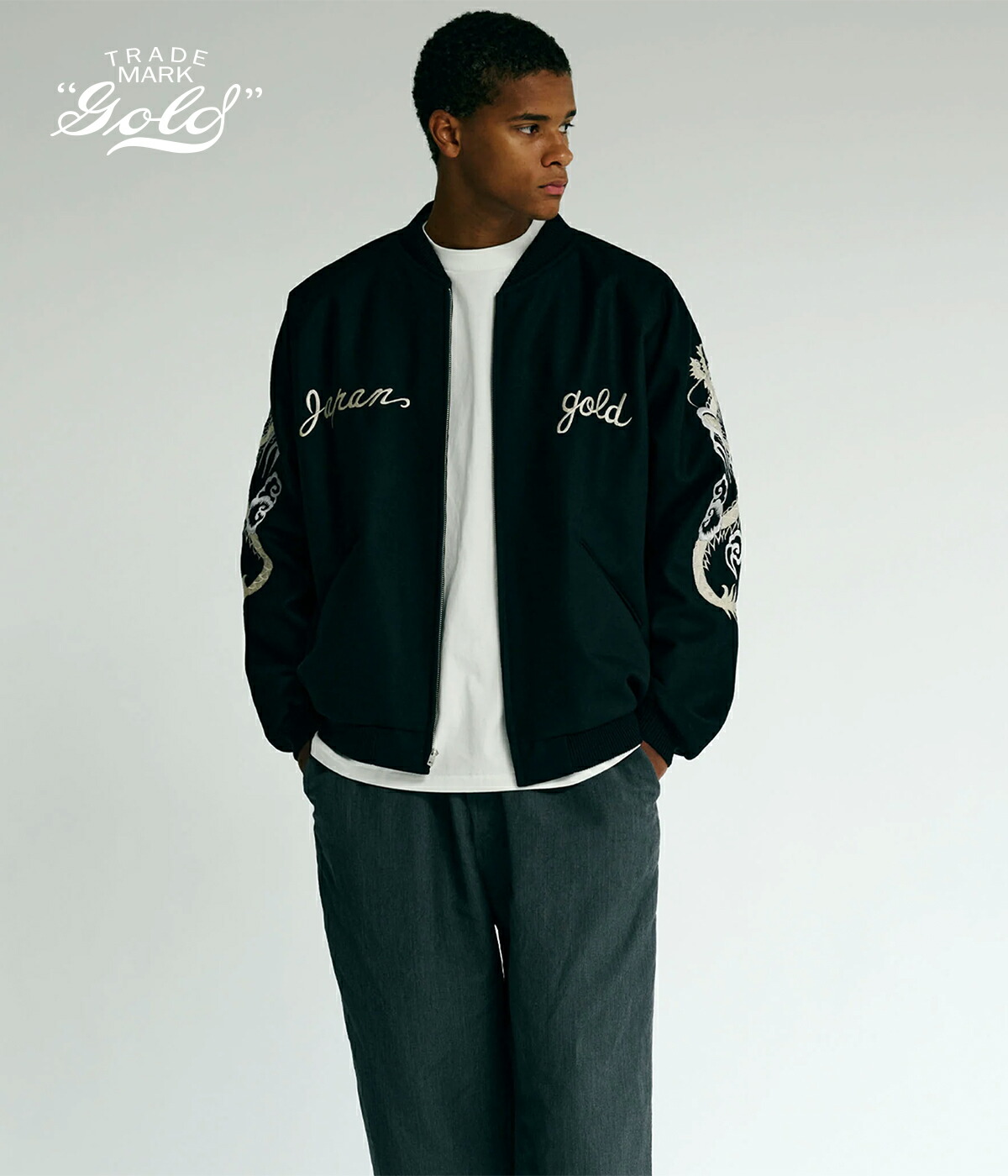 GOLD 東洋エンタープライズ / ゴールド ： WOOL MELTON×ACETATE