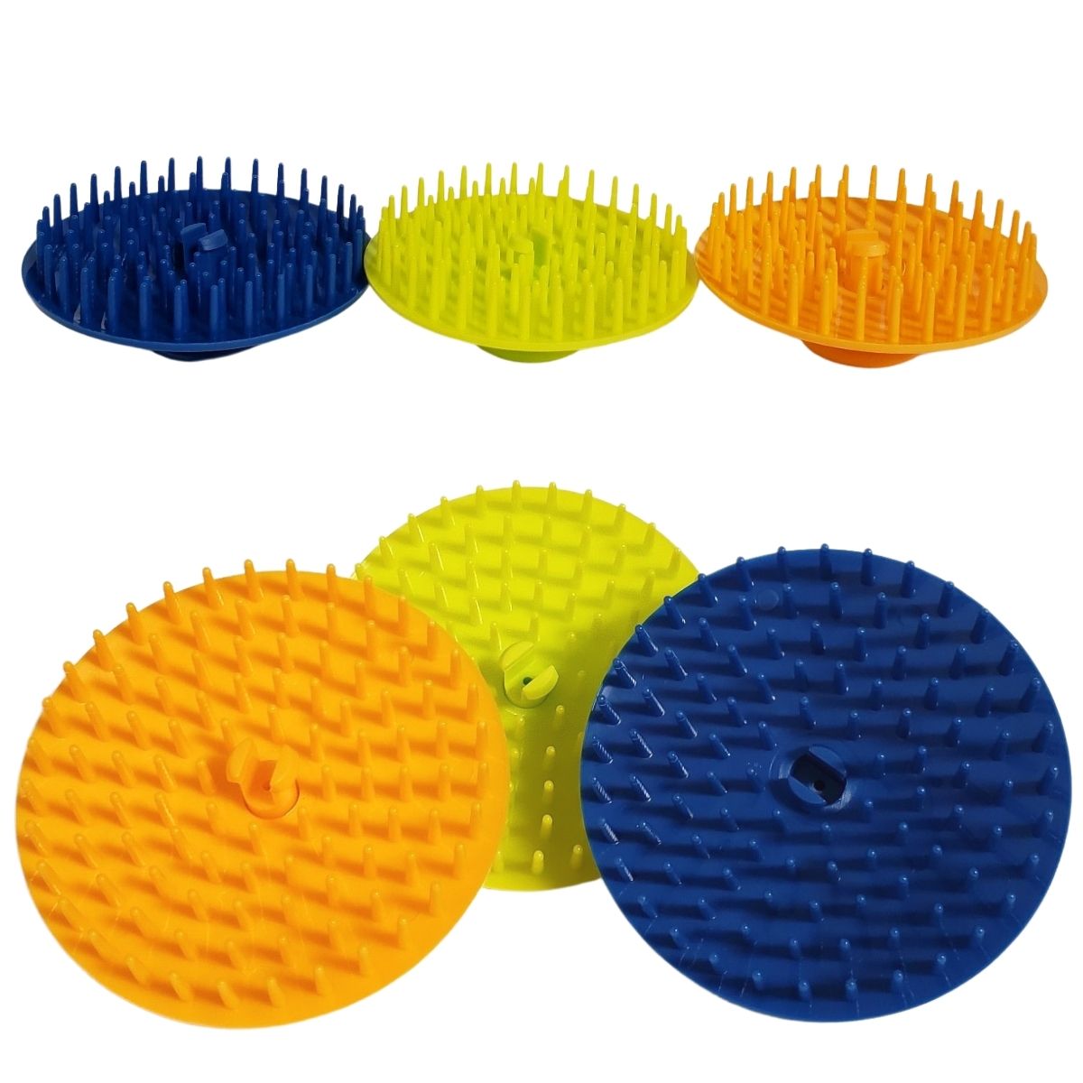 トリコ インダストリーズ 100個セット シャンプーブラシ 3色