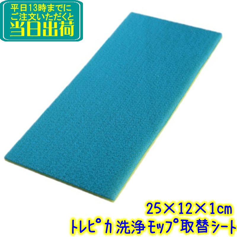 アイセン（aisen） トレピカ洗浄モップ 取替シート（1枚） 業務用