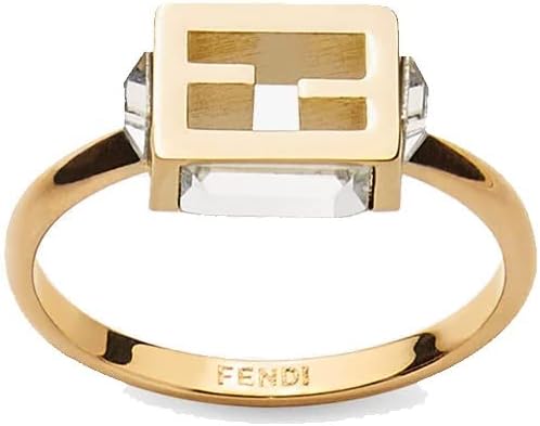 FENDI（フェンディ） バゲット リング ストーン 8AH813 ゴールド