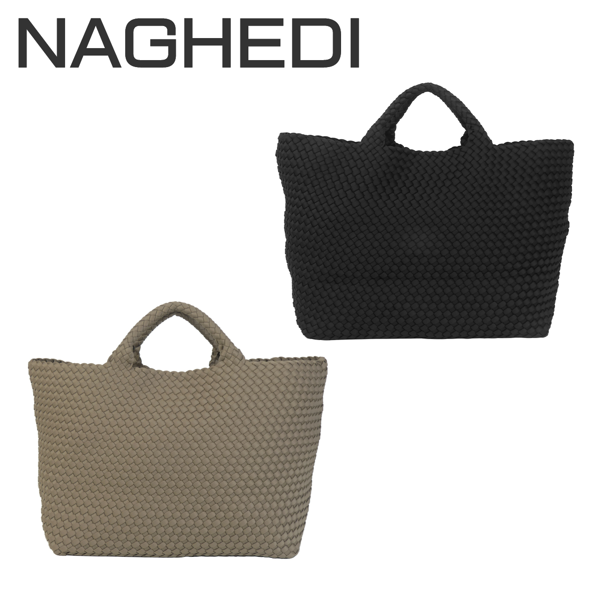 並行輸入品】ナゲディ NAGHEDI トートバッグ St. Barths Large Tote