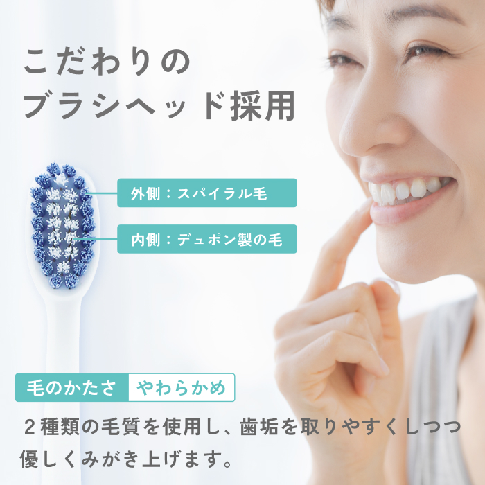 ドリテック 電動歯ブラシ ピーナッツデザイン 音波式 防水 タイマー