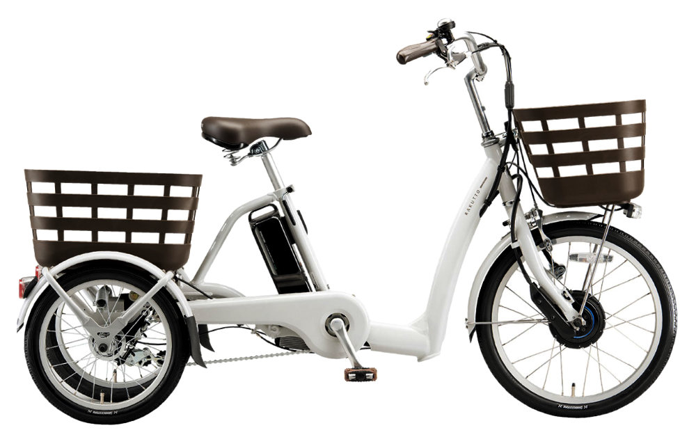 BRIDGESTONE（ブリヂストン） 電動自転車 三輪 前20/後16インチ
