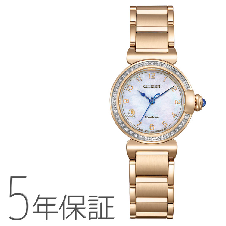 CITIZEN L シチズンエル スズラン エコドライブ ダイヤモンド ゴールド