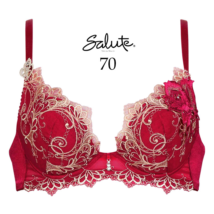 サルート（SALUTE） ワコール 70 VIVA LINE ブラジャー Gカップ