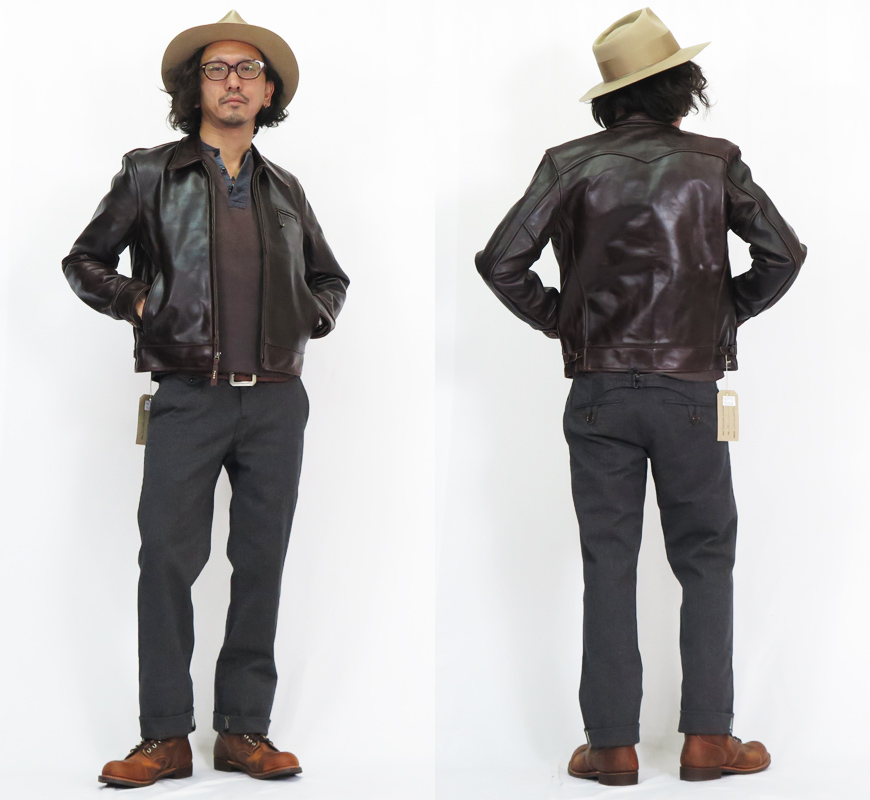 エアロレザー AERO LEATHER ライダースジャケット Highwayman premier