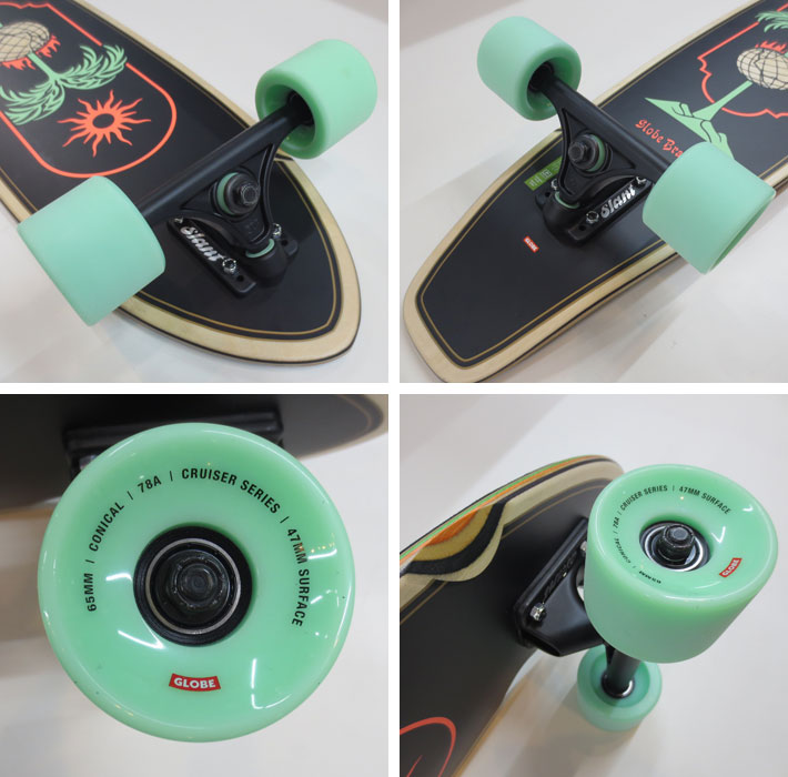 Globe Byron Bay クルーザーロンスケ(CMYKカラー) GLOBE グローブ