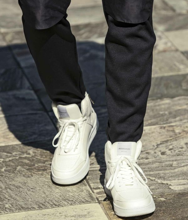 1PIU1UGUALE3 RELAX ハイカットロゴスニーカー メンズ 靴 シューズ