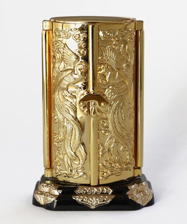 仏像 不動明王 厨子 9.7cm