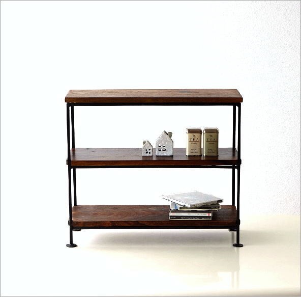 調味料ラック スパイスラック 木製 アイアン 3段 キッチンラック 卓上