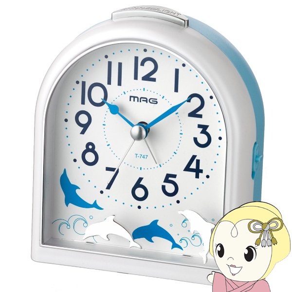 ノア精密 MAG 目覚まし時計 ミグレイト T-747-WH-Z (時計) 価格比較