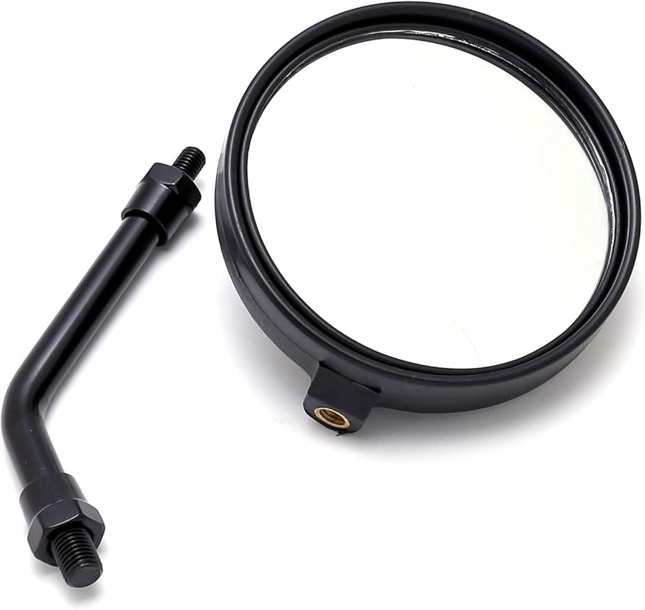 バイク ミラー ショート 汎用 左右2本セット 10mm 正ネジ Z2タイプ