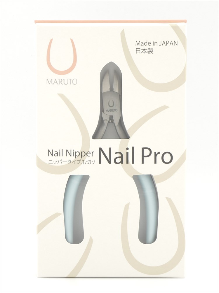 在庫あり MARUTO NP1011S ネイルニッパー ネイルプロ color スカイ