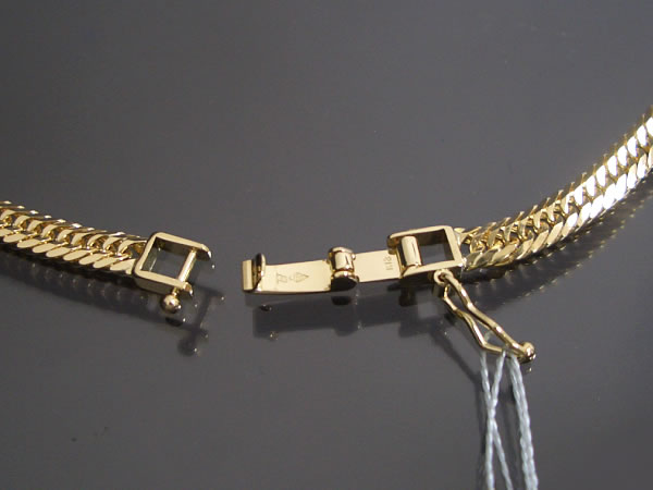 喜平ネックレス 18金 8面トリプル K18ゴールド 20g-50cm 造幣局検定