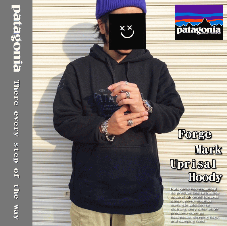 patagonia（パタゴニア） Forge Mark Uprisal Hoody 裏起毛 スウェット