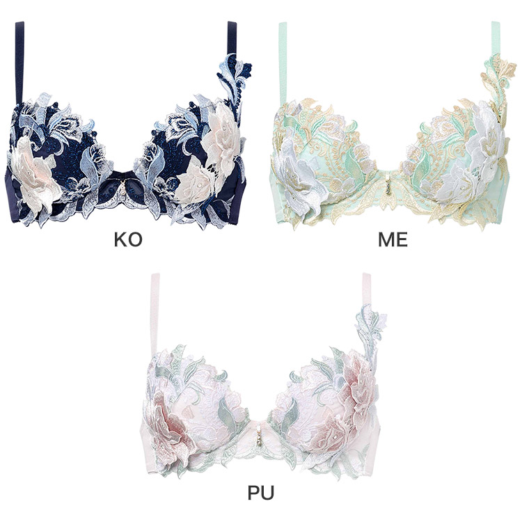 サルート（SALUTE） ワコール 22グループ 22G ブラジャー単品 P-up