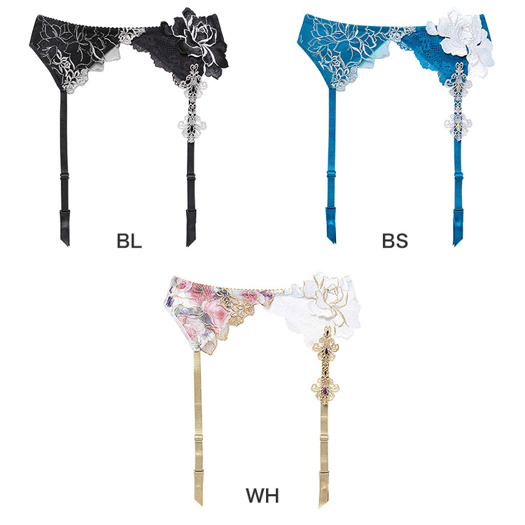 サルート（SALUTE） ワコール 17グループ 17G ガーターベルト M GTJ617