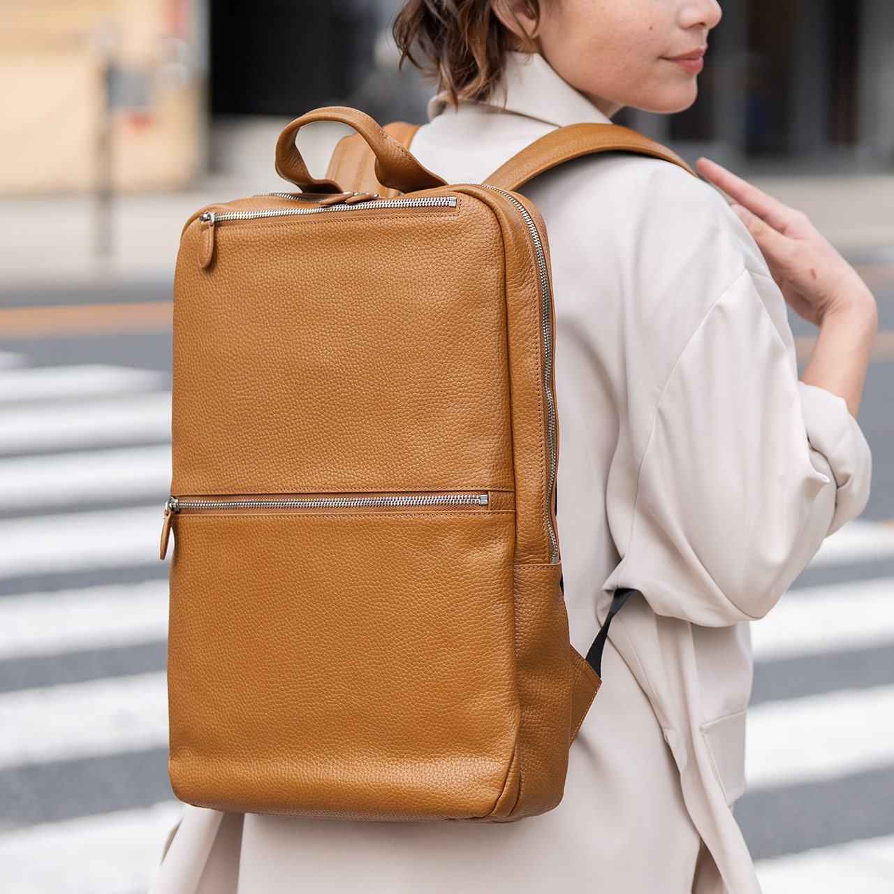 mieno（ミエノ） [28h限定10%off]リュック レディース 通勤 本革 牛革