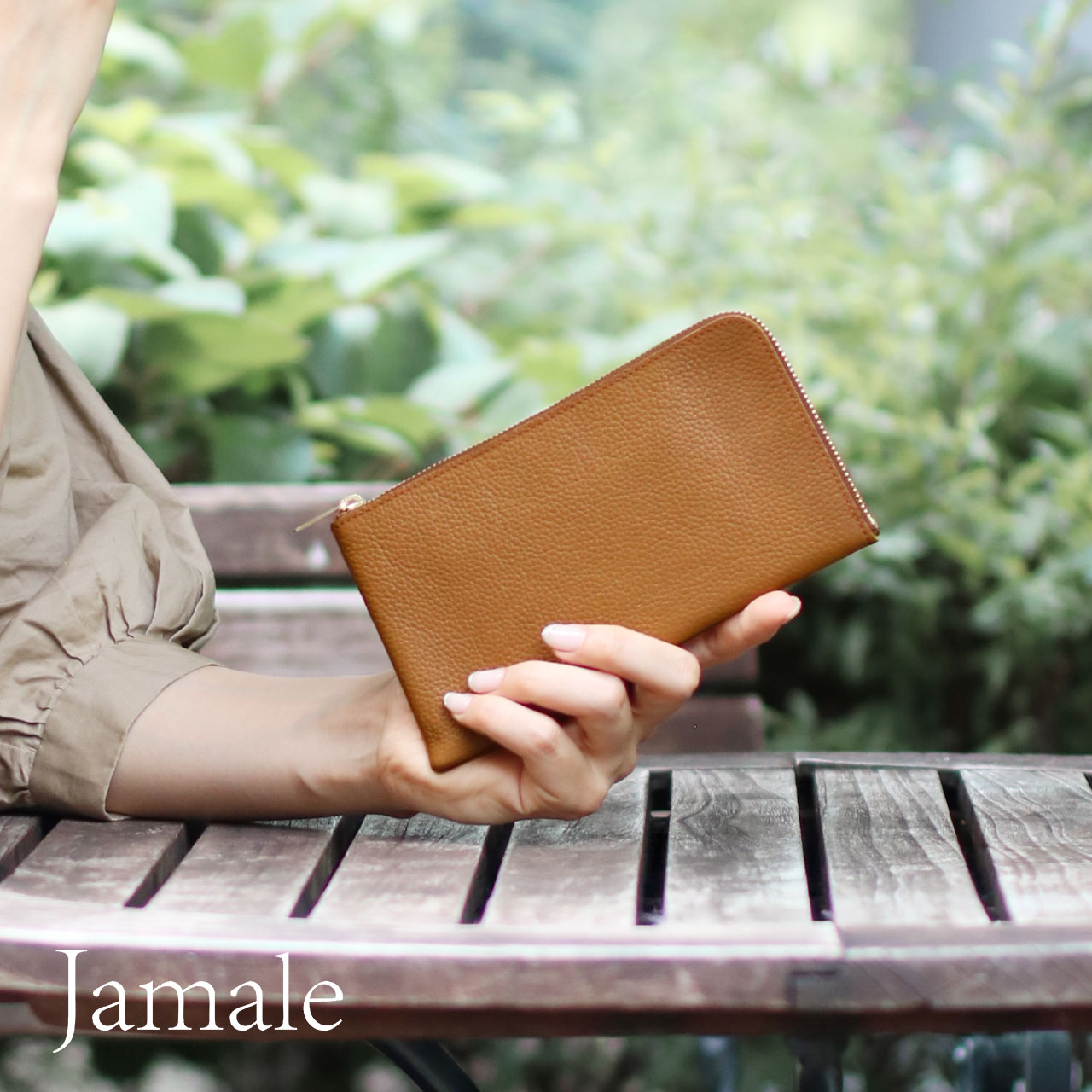 Jamale（ジャマレ） [10%offクーポン]薄型長財布 レディース
