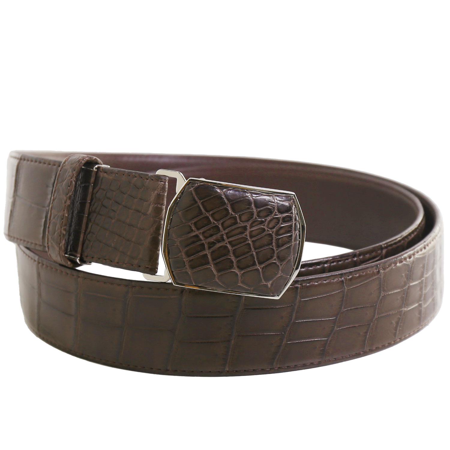 sankyo shokai（三京商会） [28h限定10%off]日本製 クロコダイル 40mm