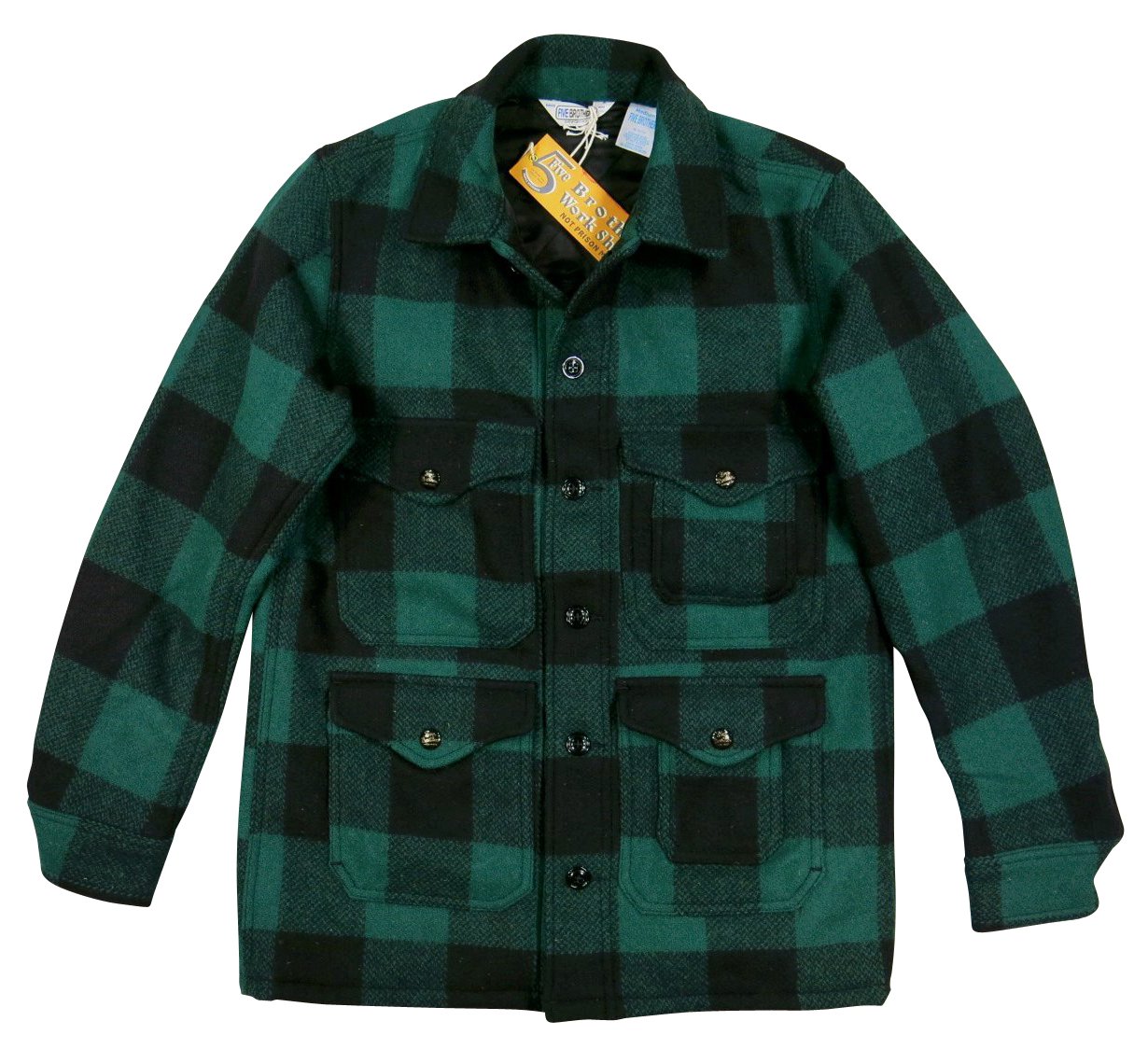 FIVE BROTHER ファイブブラザー バッファローチェック マッキーノ