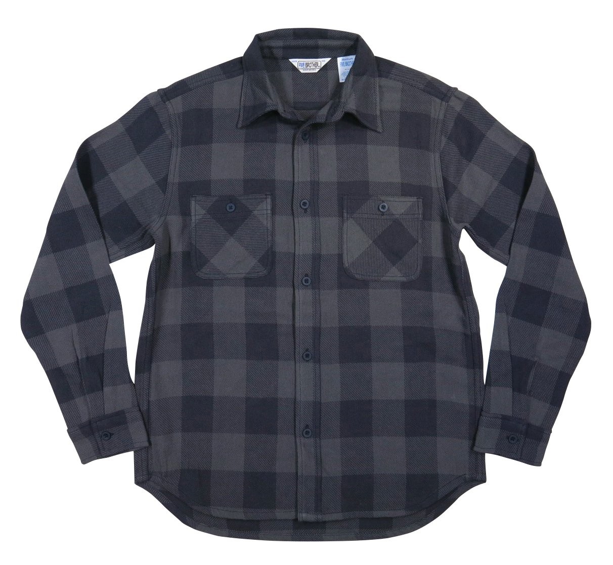 FIVEBROTHER（ファイブブラザー） バッファローチェック 長袖 ヘビー