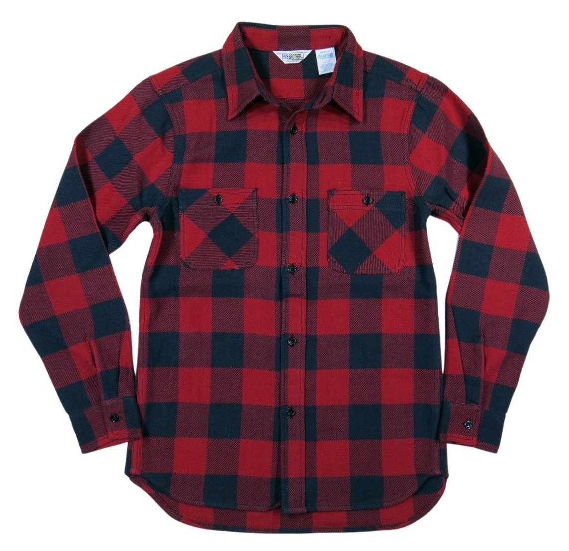 FIVEBROTHER（ファイブブラザー） バッファローチェック 長袖 ヘビー