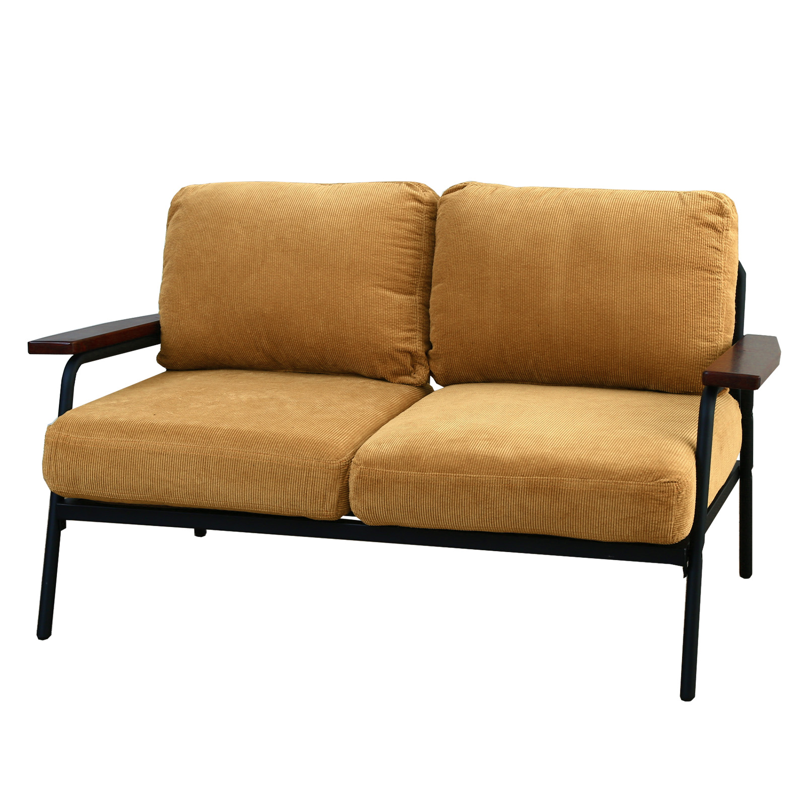 ソファ 2人掛けソファ コーデュロイ コンパクト 省スペース 小さめ 二