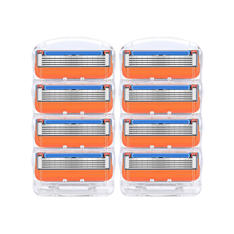 8個 ジレット替刃 ジレット フュージョン 替刃 5枚刃 互換性 プロ