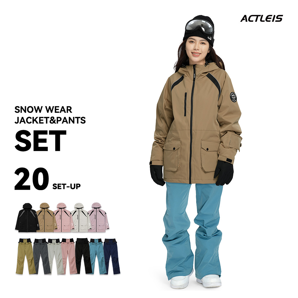 ACTLEIS（アクレイス） スキーウェア スノーボードウェア レディース