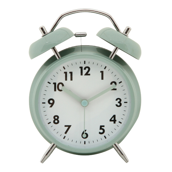 不二貿易（Fuji Boeki） 置き時計 ベル 目覚まし時計 コンパクト