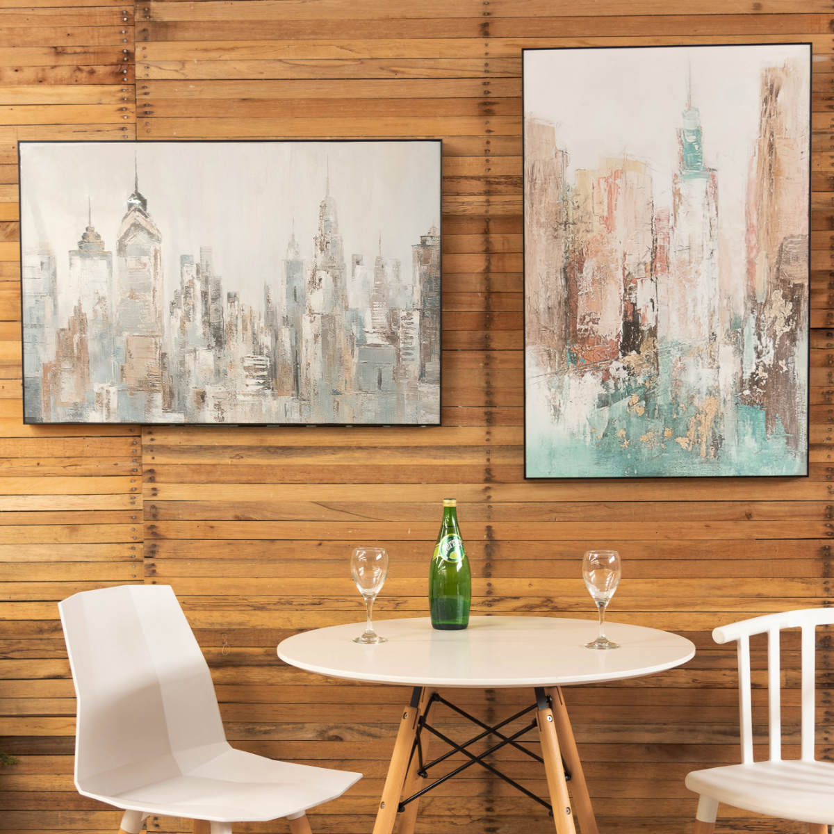 東谷 アートパネル 60×90cm 抽象 風景 （ グラフィックパネル デザイン