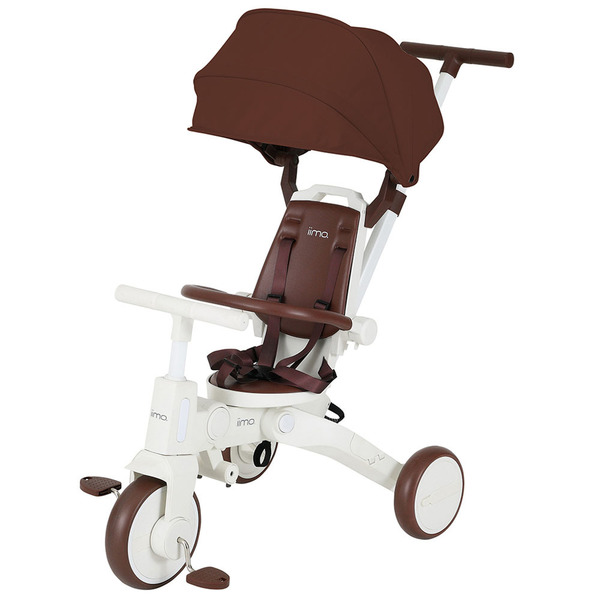 エムアンドエム 三輪車 手押し棒付き 2歳 1歳 3歳 子供用三輪車