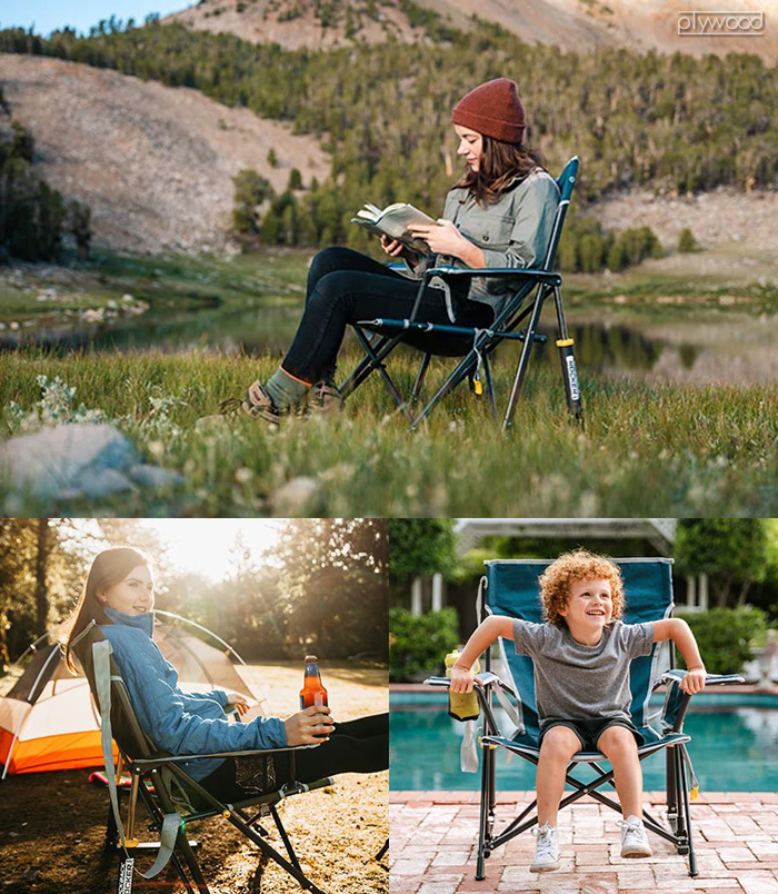 チェア 椅子 キャンプ アウトドア 折りたたみ キックバック ロッカー