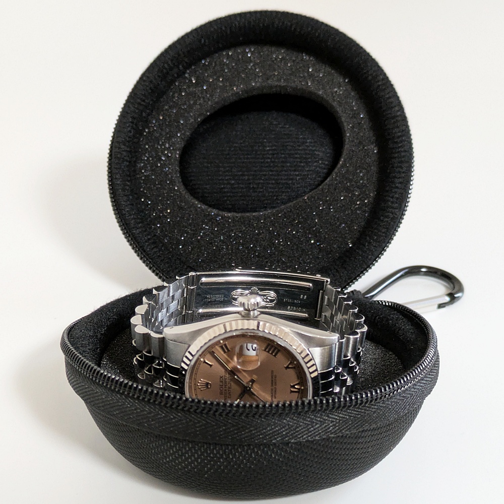 ハードタイプ 腕時計 携帯用 保護ケース 1本用 時計 メンズ レディース