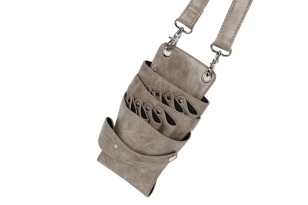 LUMIACTY シザーケース 美容師 9丁 大容量 トリマー シザーバッグ