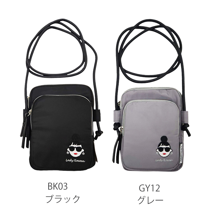 ハッピーフェイス エマ バッグ スマホショルダー プチポシェット