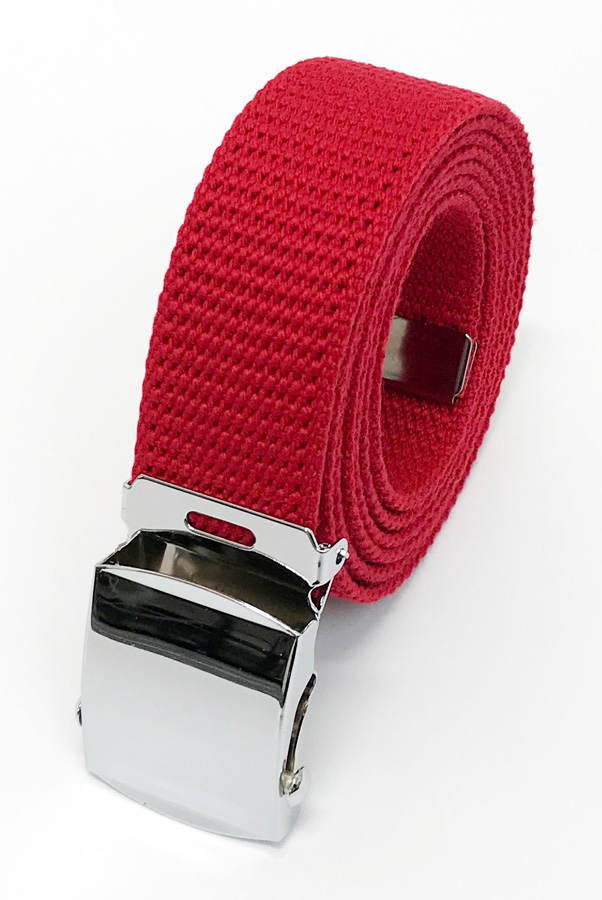 ベルト 日本製 GIベルト ガチャベルト ロング 布ベルト 学生 作業用