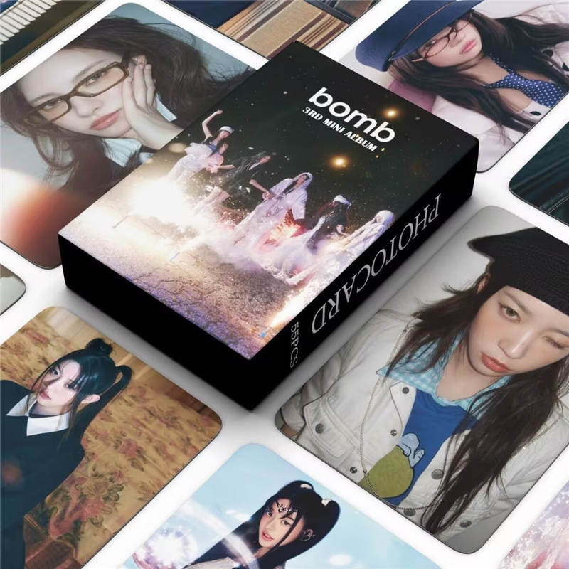 ILLITグッズ フォトカード 55枚 セット トレカ アイリット 写真 全員 K