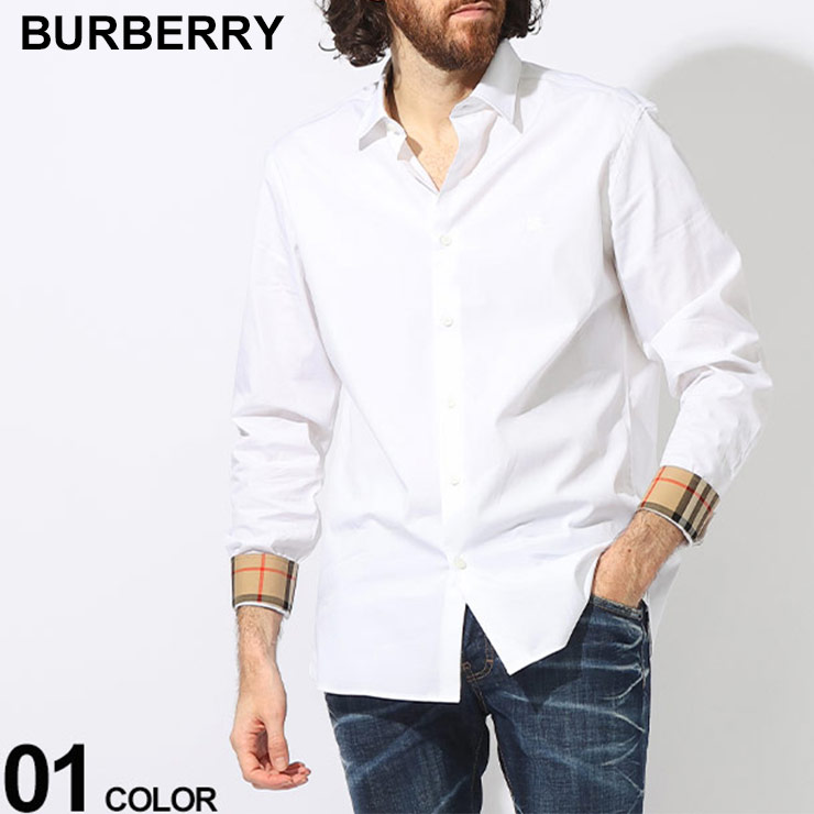 BURBERRY（バーバリー） シャツ メンズ カジュアルシャツ 長袖 襟裏
