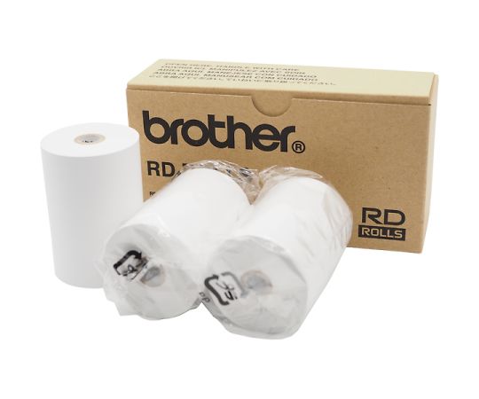 TANOSEE 感熱レジロール紙 中保存 幅80×直径71mm×長さ63m 厚み約0.065