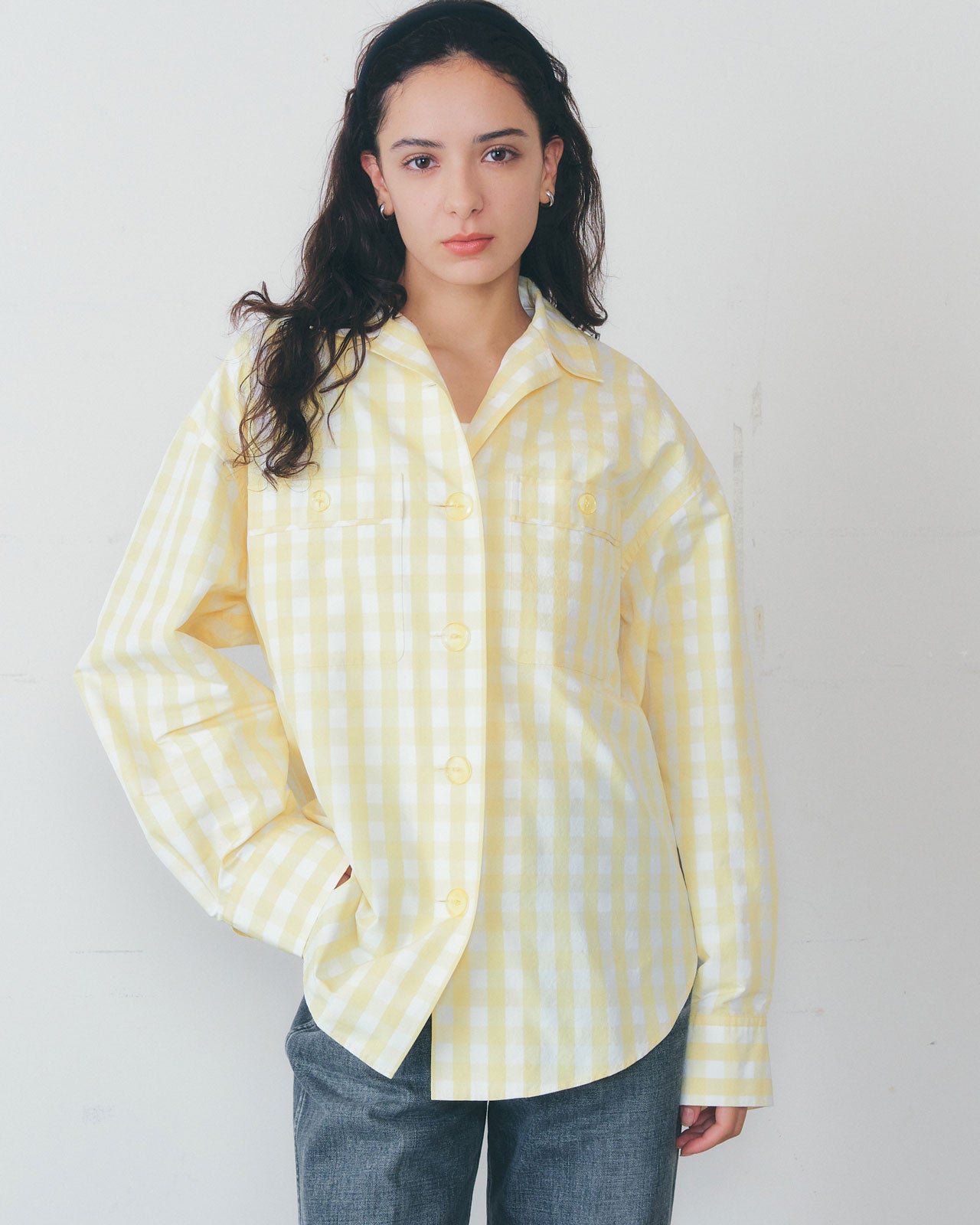 GINGHAM CHECK SHIRT – Shinzone