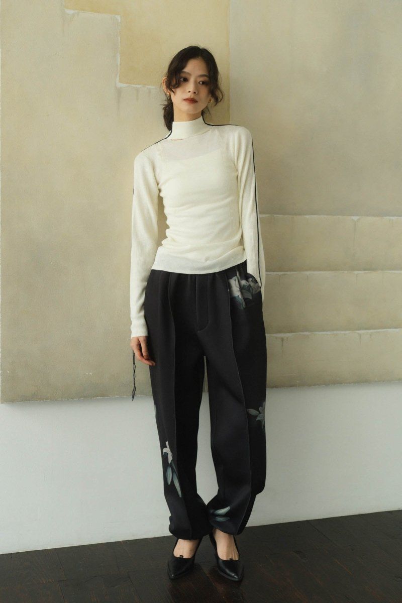 Knuth Marf - flower punch pants(unisex) / フラワー ポンチパンツ