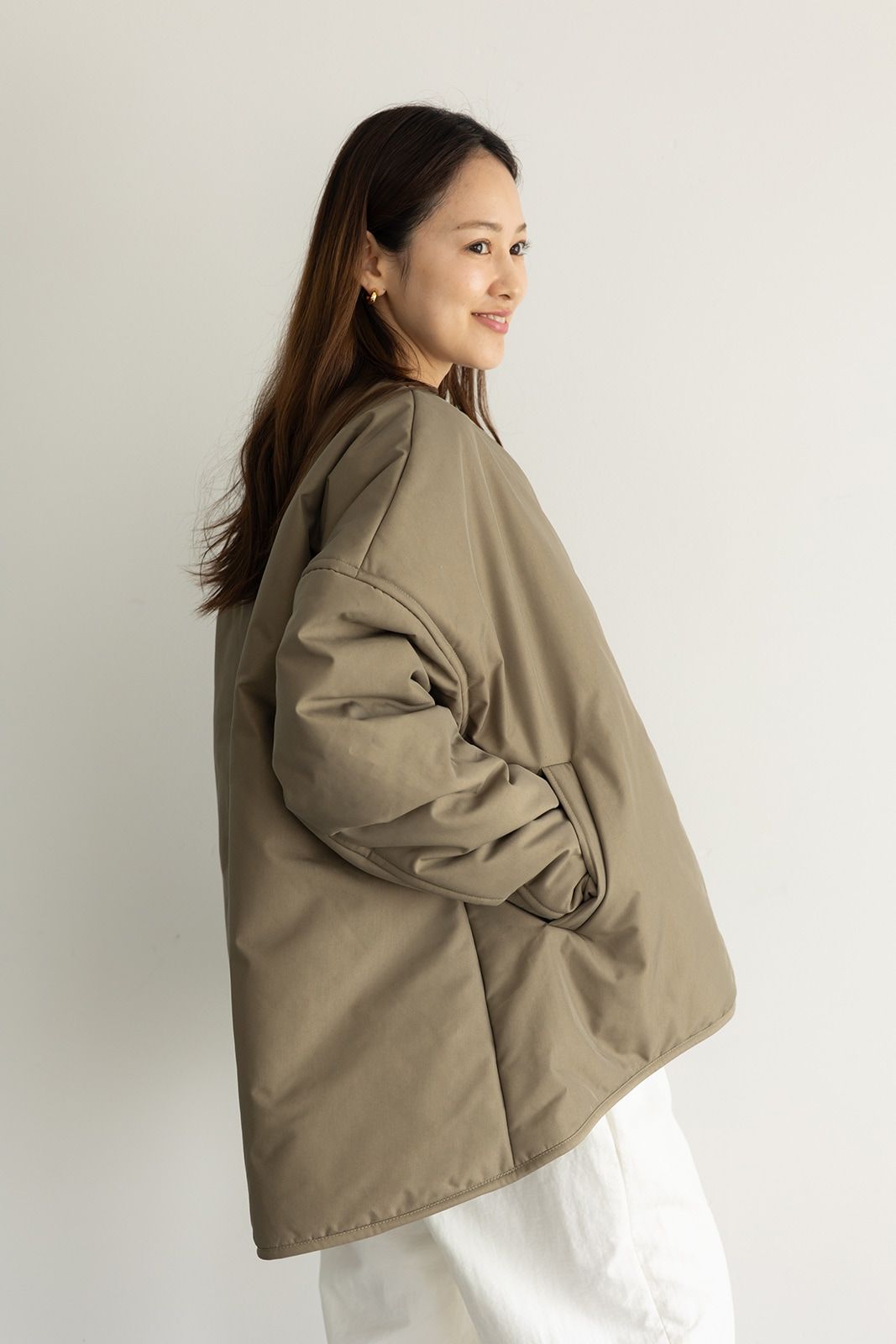CAVEZA ROSSO - Window Cuff Tent Blouson / ウィンドウカフステント