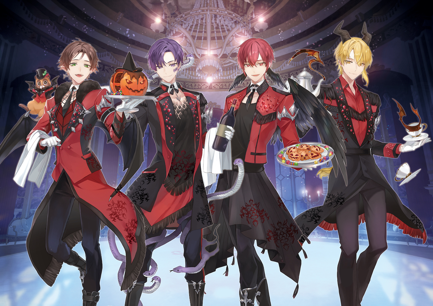 浦島坂田船、ハロウィンライブのオンライン配信が決定 「今年最後の4人